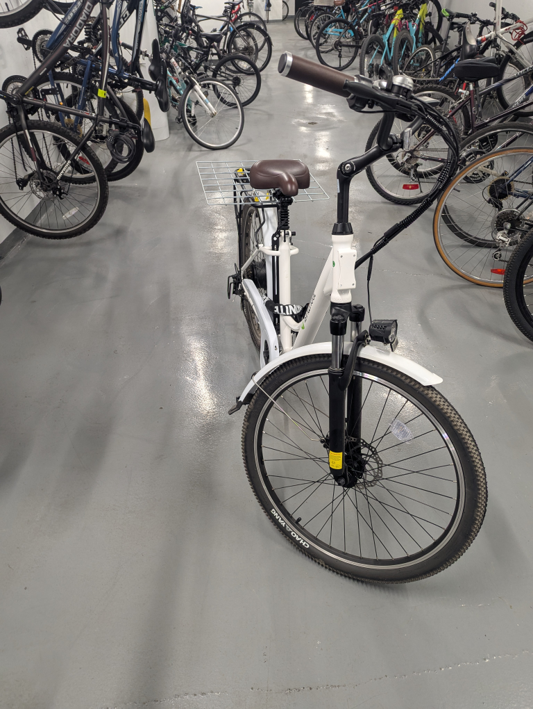 iniswheel Electric Bike - White - photo 2