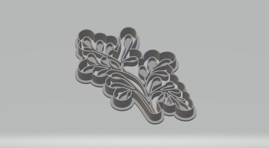 Cookie Cutters - Leaf & Flower Designs - photo 2