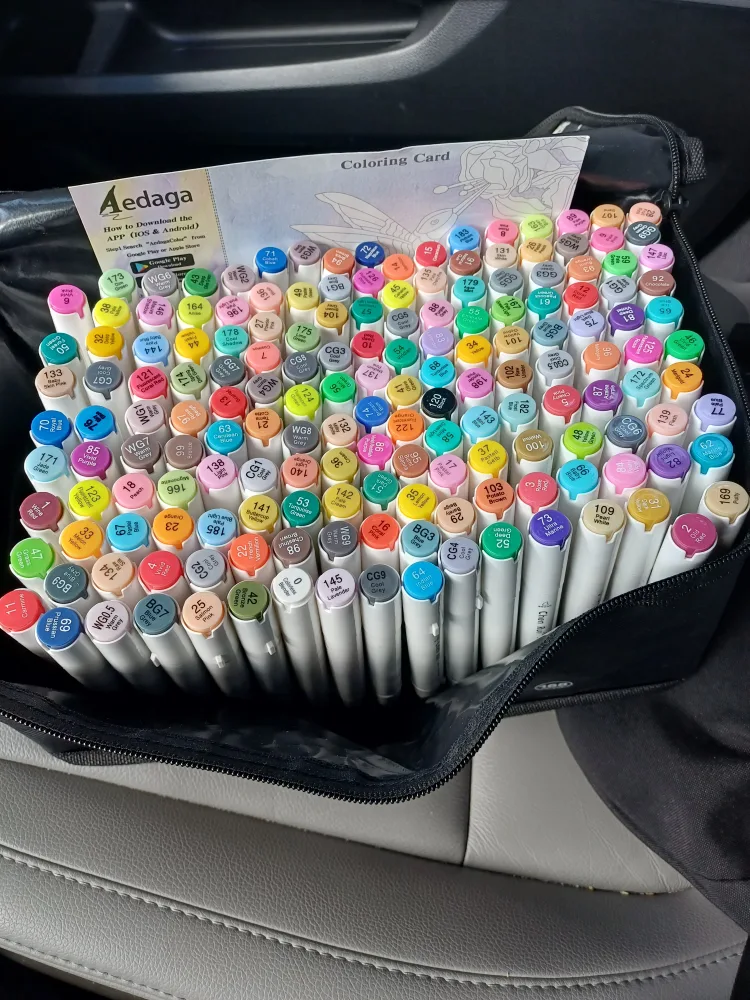 Chen Rui Art Markers - 168 Colours image indicator(6)