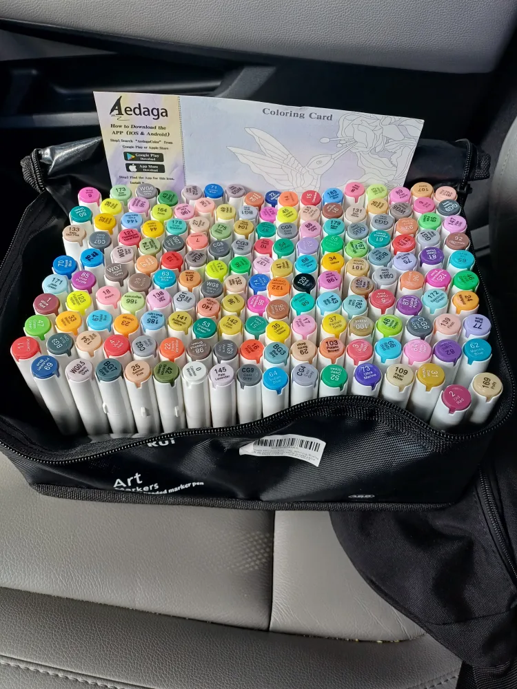 Chen Rui Art Markers - 168 Colours image indicator(8)