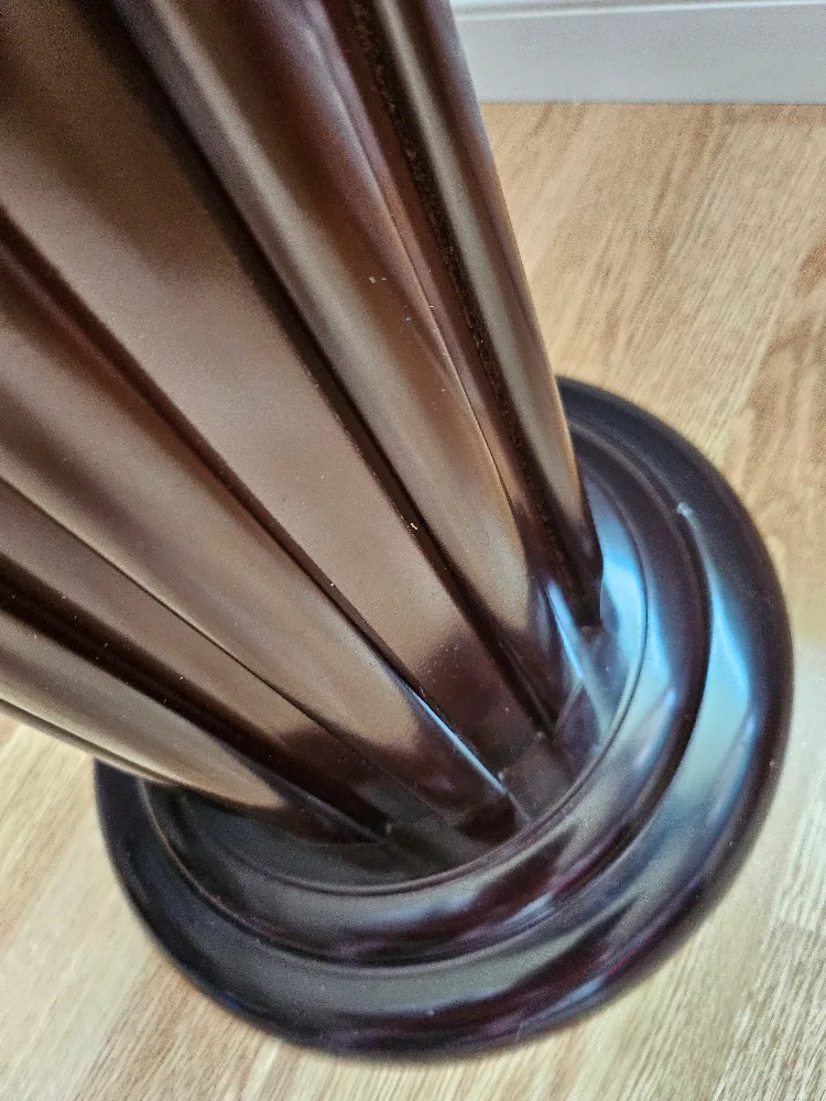Cherry brown Decorative Pedestal Stand image indicator(5)