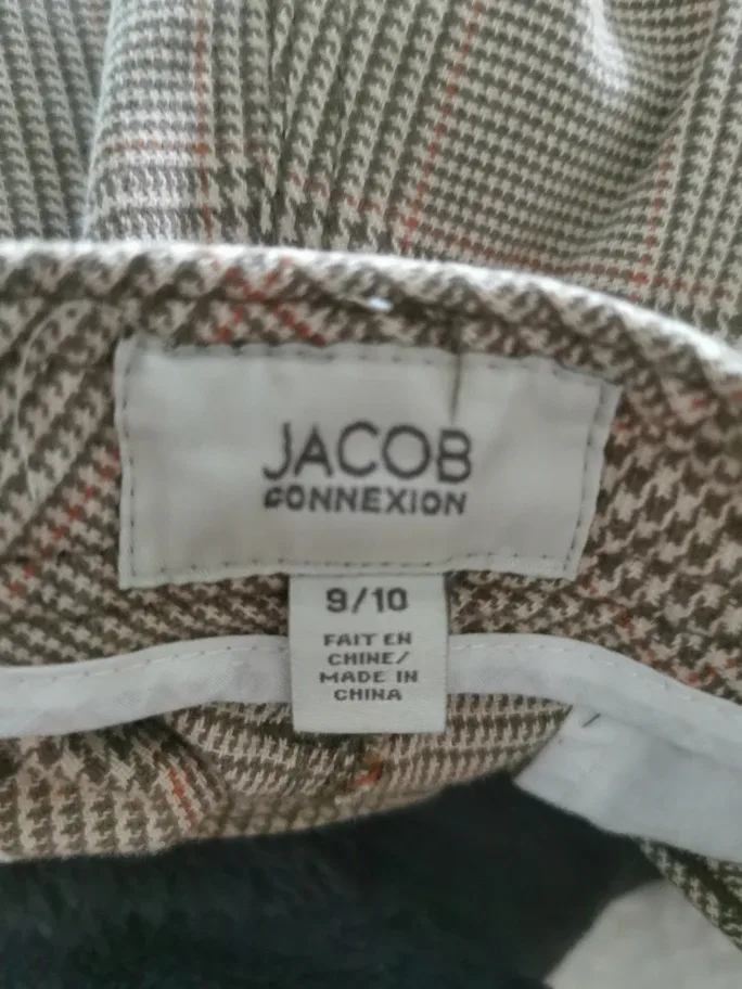 Jacob ConneXion Plaid Shorts - Size 9/10 image indicator(2)