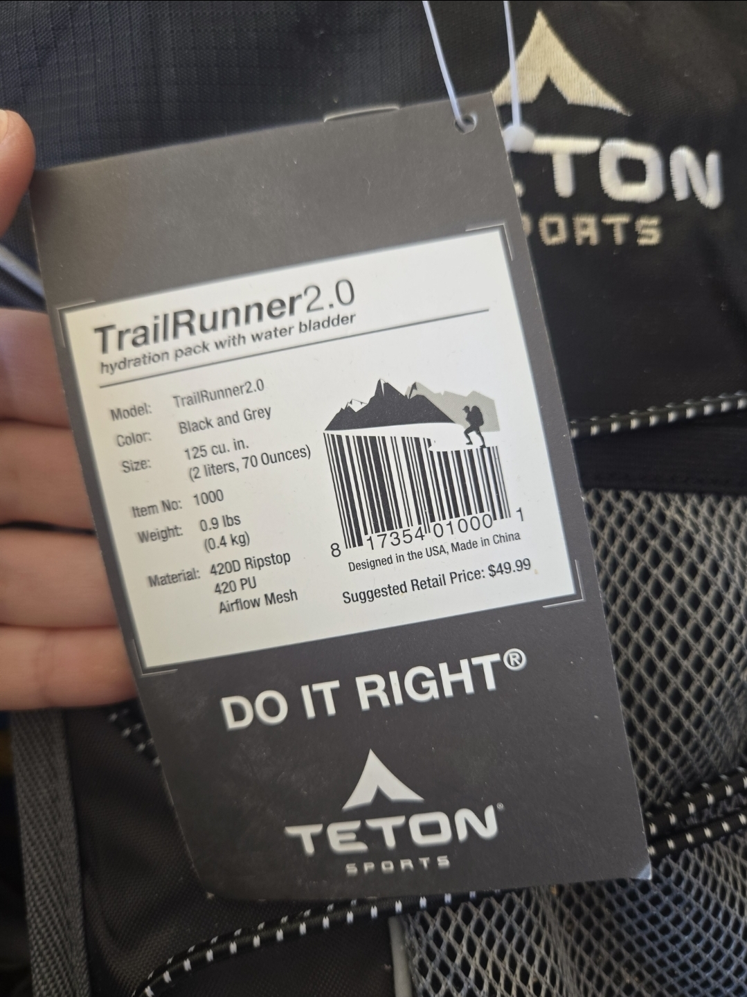New Teton Sports Hydration Backpack - photo 4
