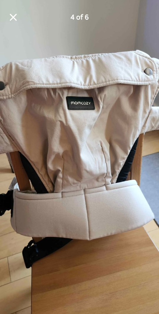 Momcozy Baby Carrier - Khaki - New and Never Used - photo 4