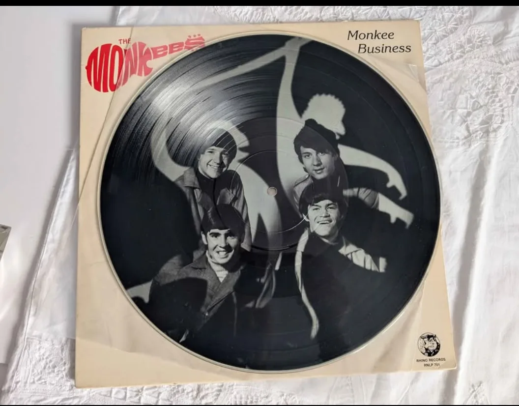 The Monkees - Monkee Business - Rare Picture Pressed Vinyl LP image indicator(4)