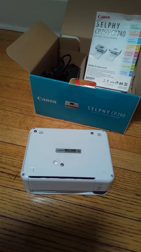 Canon Selphy CP740 Compact Photo Printer image indicator(4)