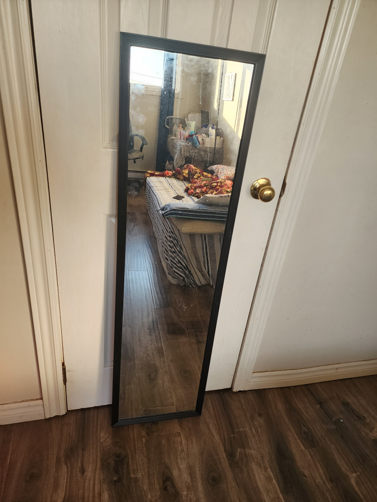 Black Framed Full Length Mirror