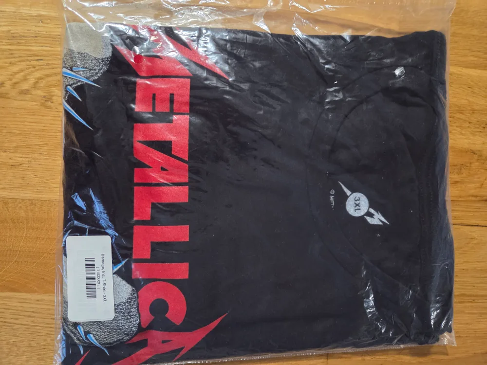 New Metallica Damage Inc. T-Shirt - 3XL thumbnail