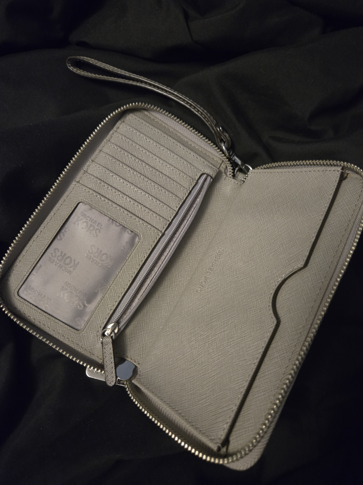 Michael Kors Wristlet Wallet - Grey - photo 2
