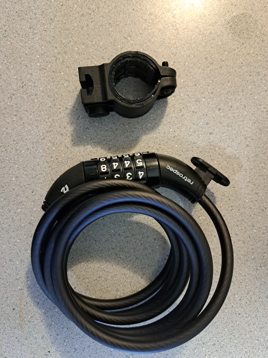 Retrospec Bike Lock with Combination - photo 4