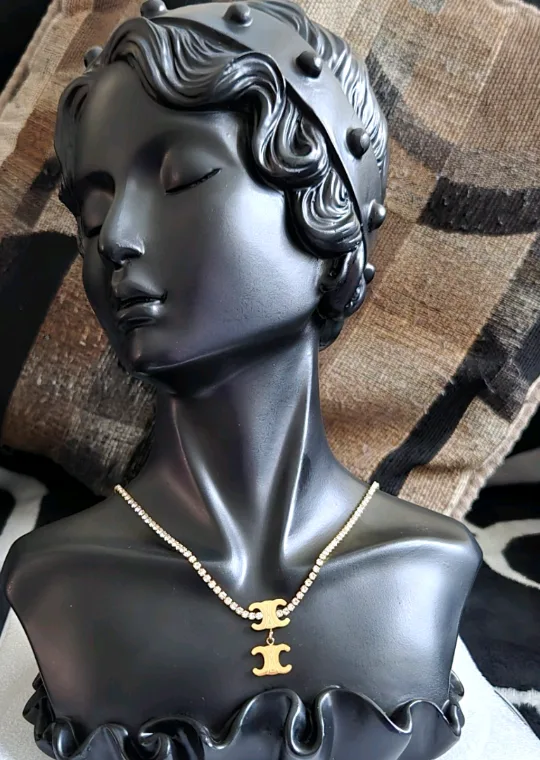 🍒 gold tennis necklace *new thumbnail