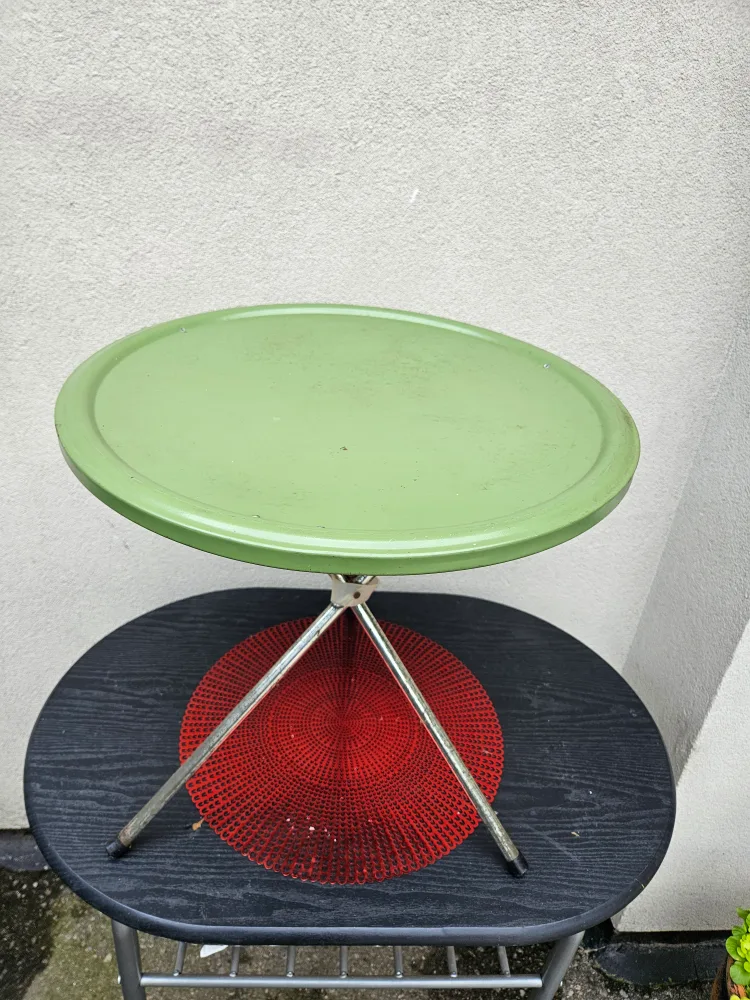 Vintage Green Folding Table thumbnail