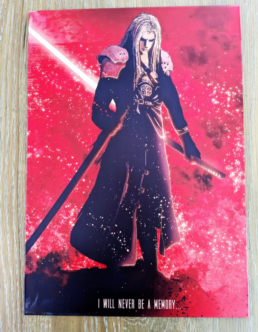 Metal Magnetic Displate Video Game Character Art $40 each - photo 3