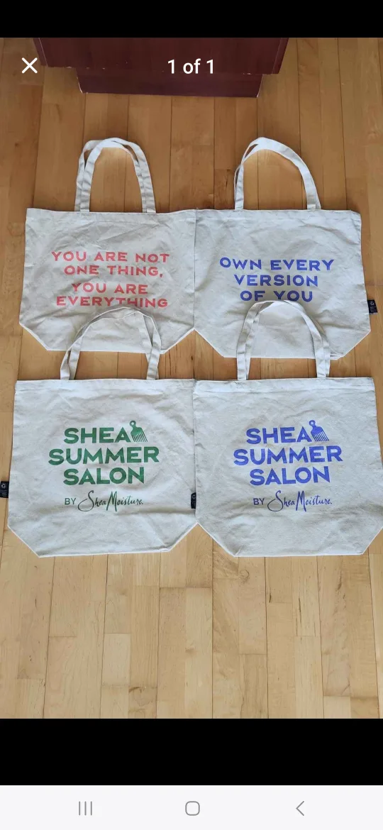 Shea Moisture Large Tote Bags thumbnail
