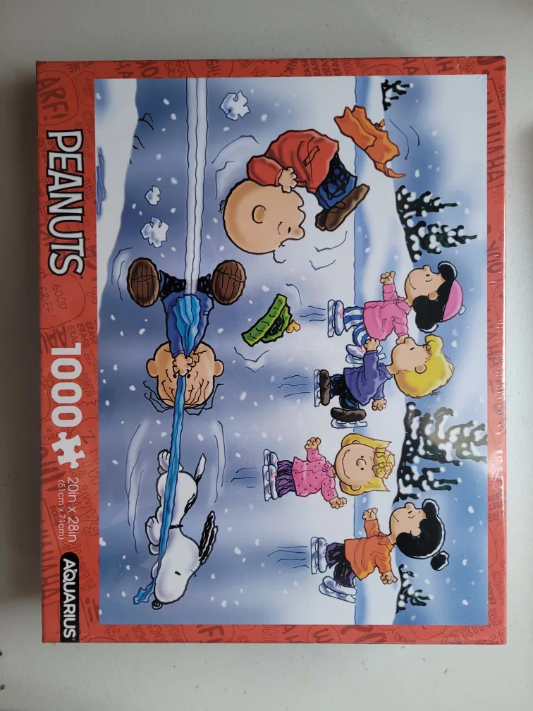 New Peanuts 1000 Piece Puzzle by Aquarius thumbnail