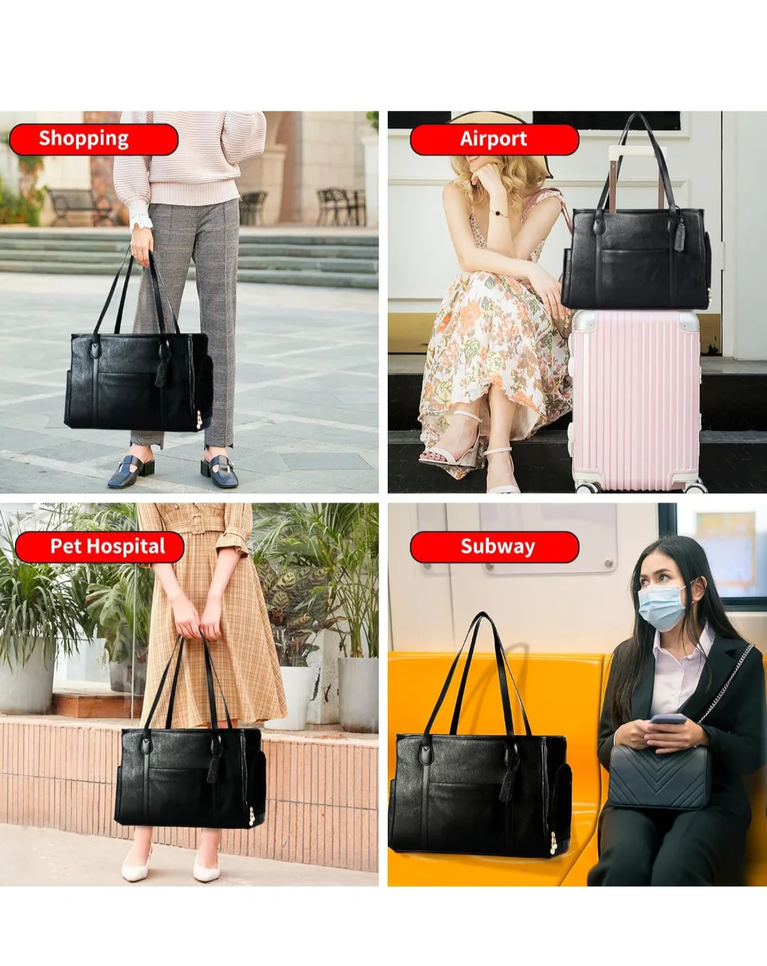 MONANLLER Black Pet Carrier Tote - New in Box! image indicator(10)