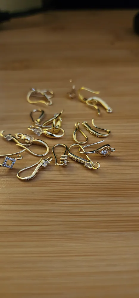 Gold Coloured Earring Findings thumbnail
