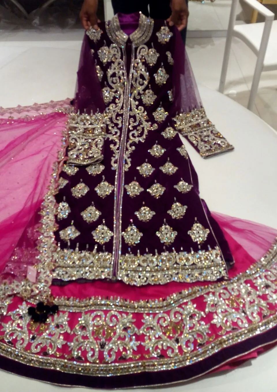 Embroidered Indian Outfit thumbnail