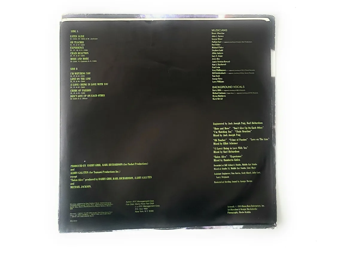 Diana Ross - Eaten Alive Vinyl Record image indicator(6)