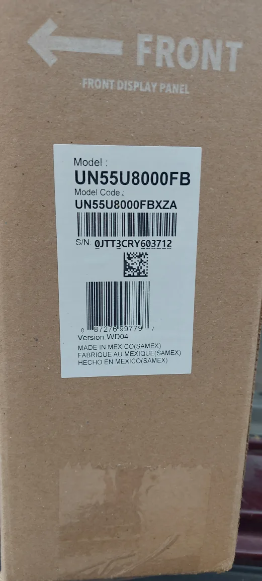 Samsung 55" 4K SMART  Crystal UHD TV image indicator(8)