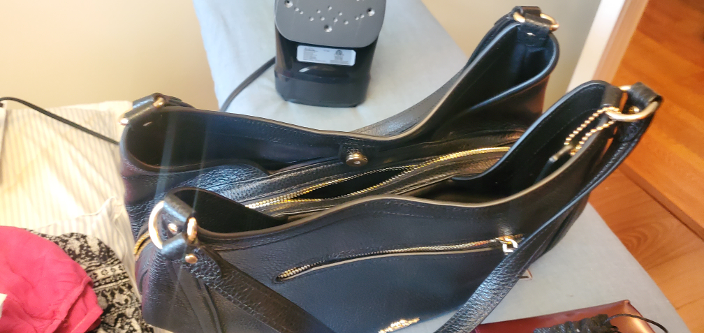 Coach Black Leather Shoulder Bag - photo 2
