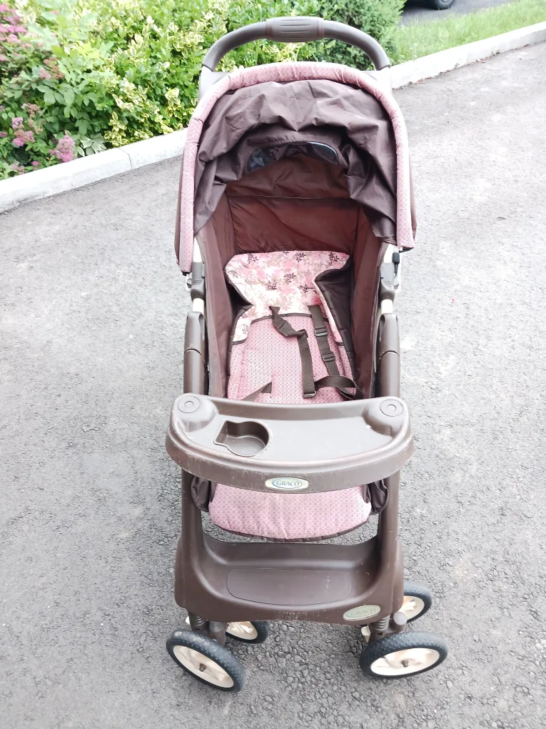 Graco Stroller Durable - Brown and Pink image indicator(3)