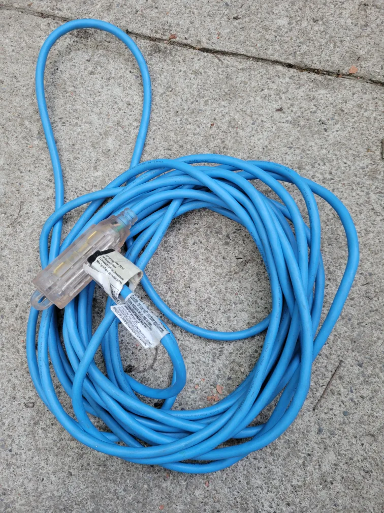 32' Extension Cord - Blue thumbnail