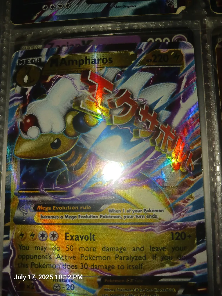 Mega Ampharos Pokemon Card thumbnail