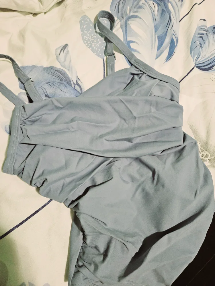 Never Worn Blue One Piece Swimsuit - Size M image indicator(4)