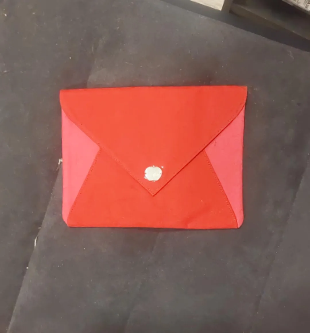 Red Envelope Style Clutch thumbnail
