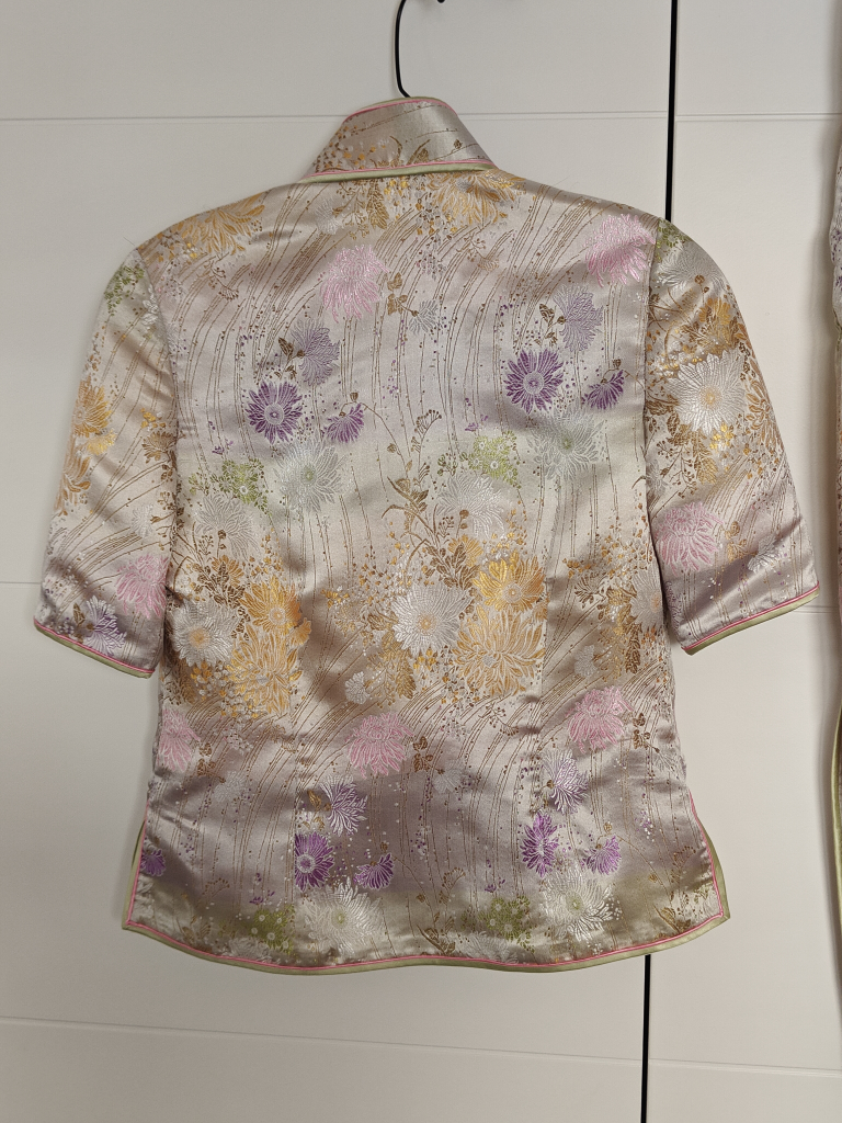Women Chinese Cheongsam Qipao Dress Jacket & Skirt - Small - photo 5