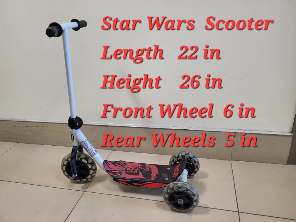 Star Wars Scooter - up to 5 years Kids Ride On thumbnail