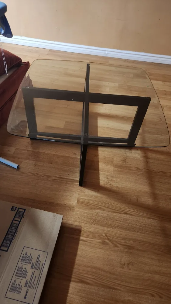 Glass Top Coffee Table