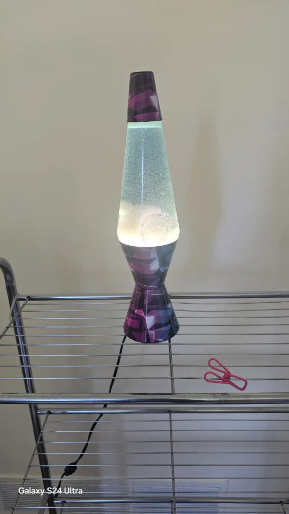 Lava Lamp - Purple Geometric Design image indicator(2)