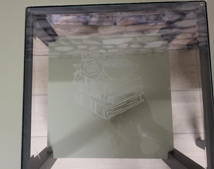 End Tables with Glass Tops - Set of Two - photo 2