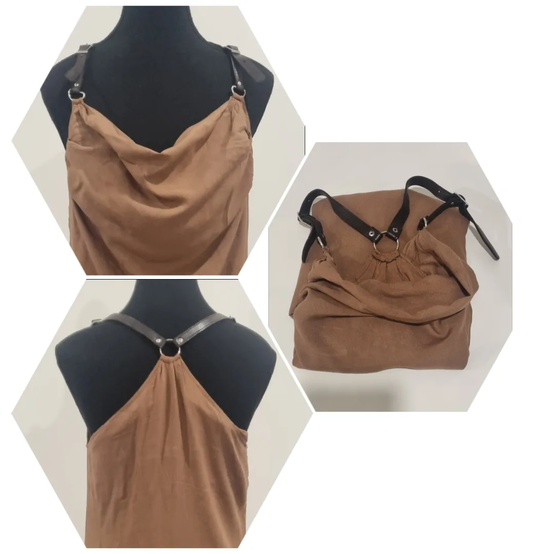 Summer Dress with Leather Straps thumbnail