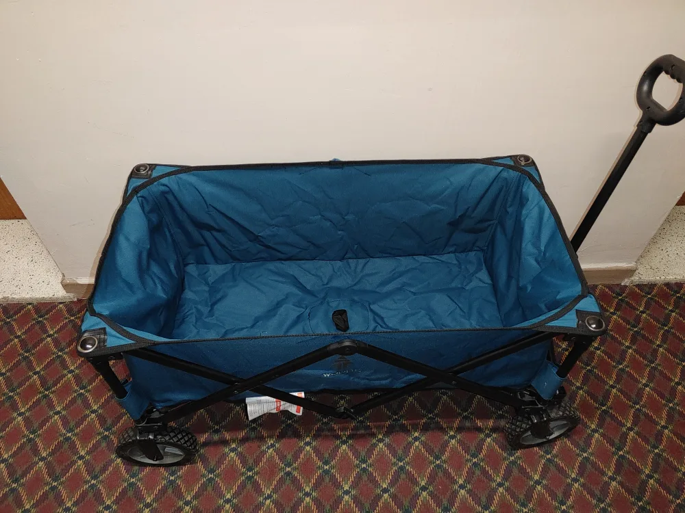 Woods Outdoor Collapsible Wagon - Navy image indicator(5)