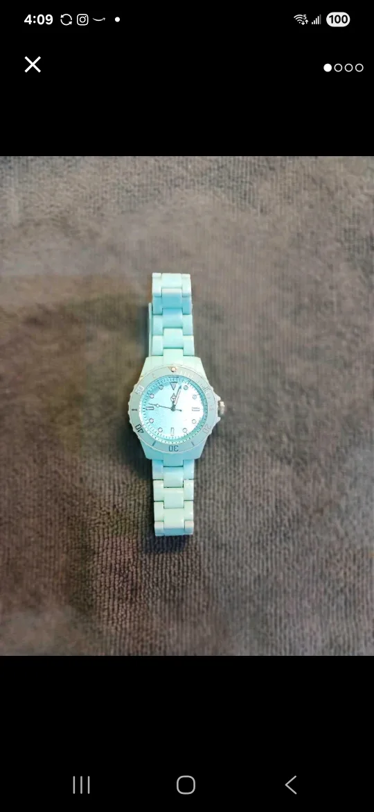 Light Blue Fashion Watch thumbnail