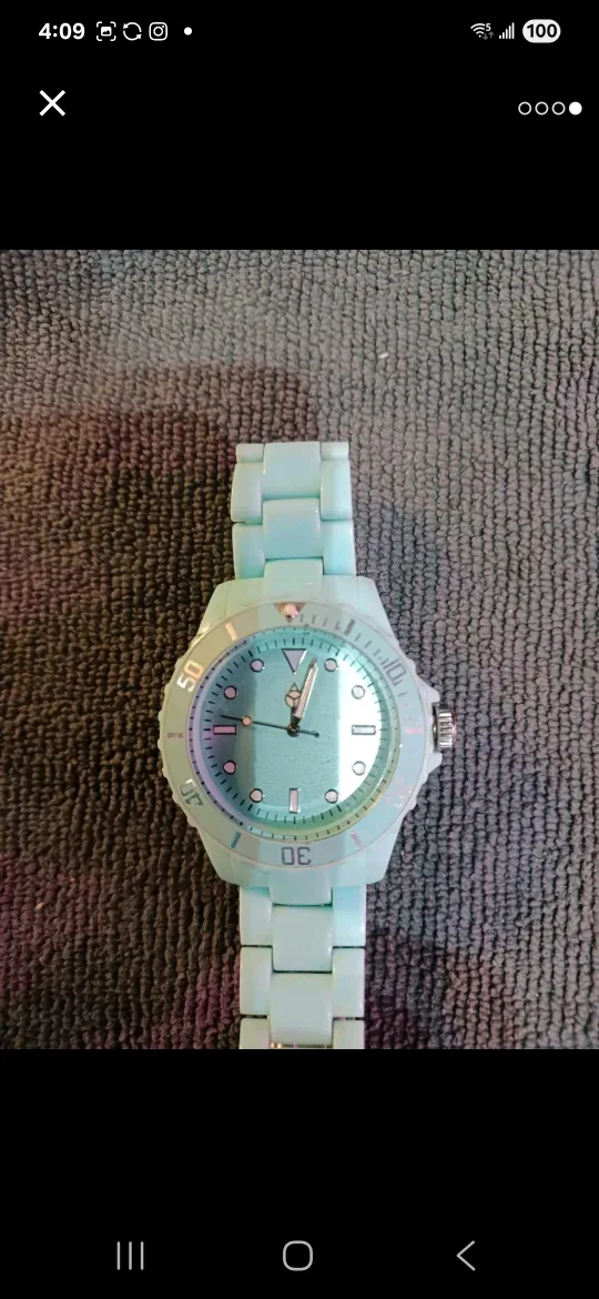 Light Blue Fashion Watch image indicator(4)