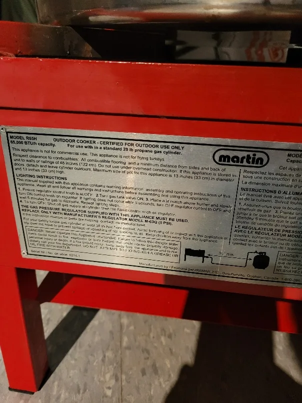 Martin Outdoor Cooker & 50L Stainless Steel Pot image indicator(4)