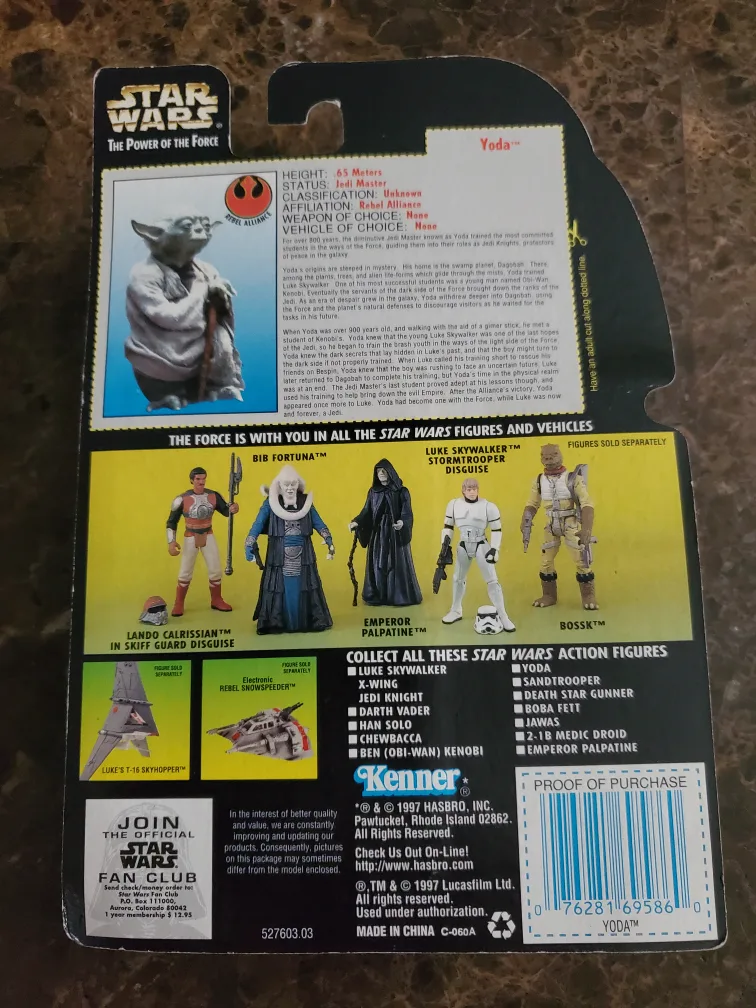 Star Wars Yoda Action Figure image indicator(2)