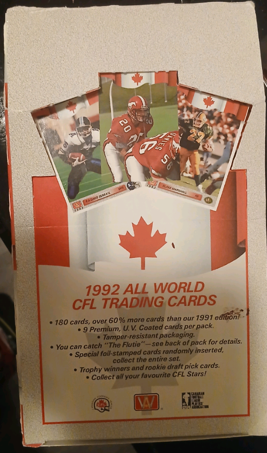 1992 All World CFL Trading Cards