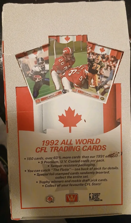 1992 All World CFL Trading Cards thumbnail