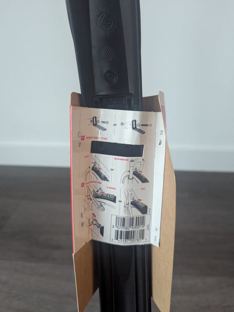 Zefal Trail 45 Bike Fender - Black - photo 4
