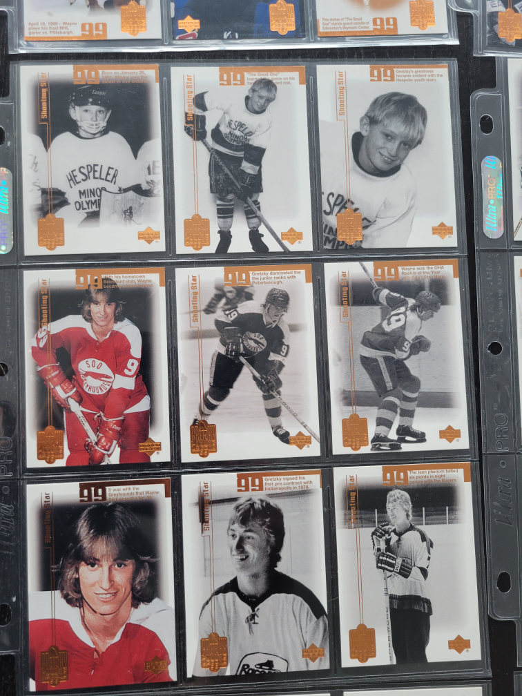 Wayne Gretzky Upper Deck 1-99  Hockey Cards, poster, etc - photo 4