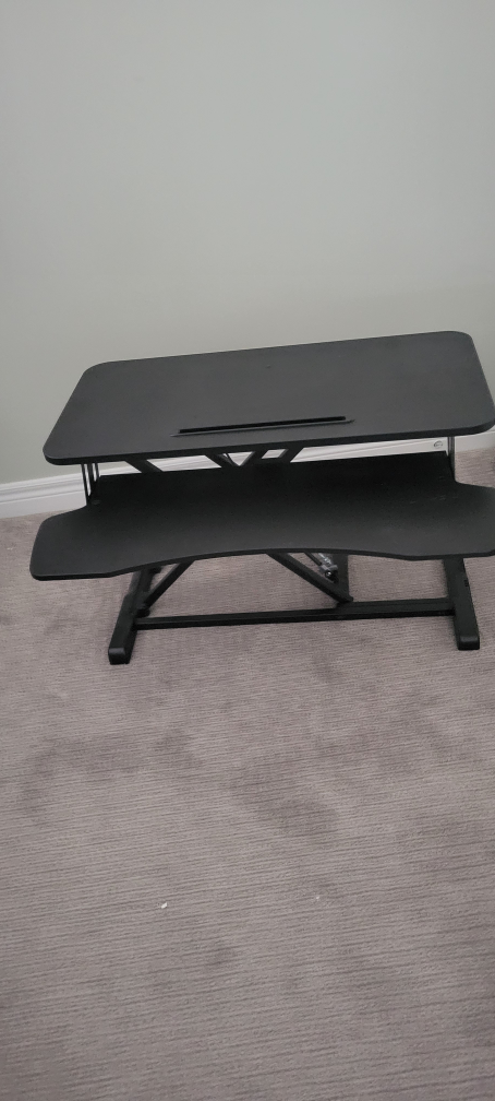 Standing Desk Converter - Black - photo 2