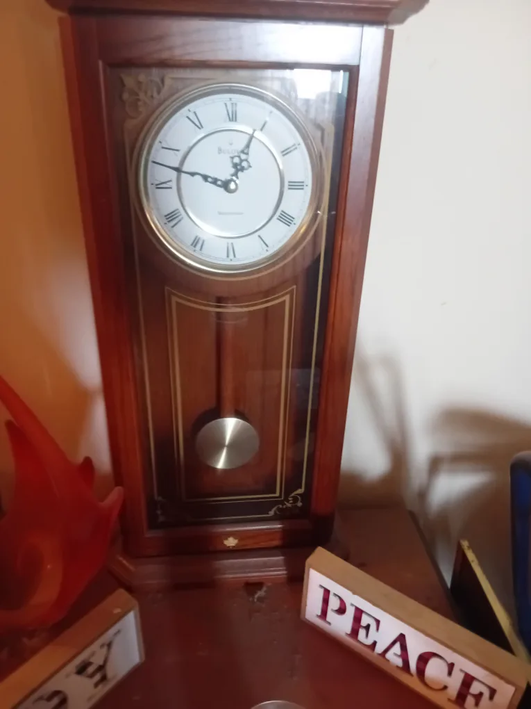 Bulova Westminster Chiming Wall Clock thumbnail
