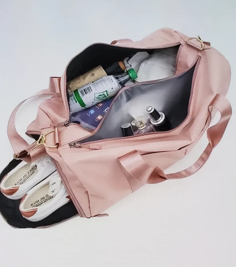 Pink Gym Bag - Lightweight & Portable thumbnail