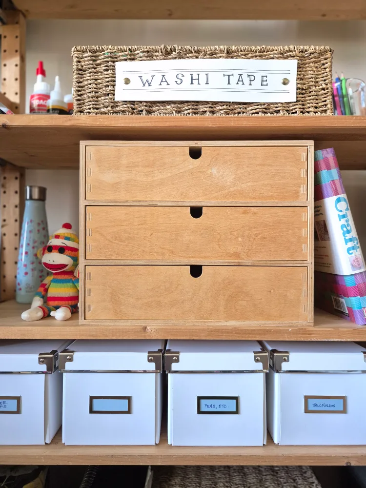 Ikea Moppe mini chest of drawers : Vintage AS NEW thumbnail