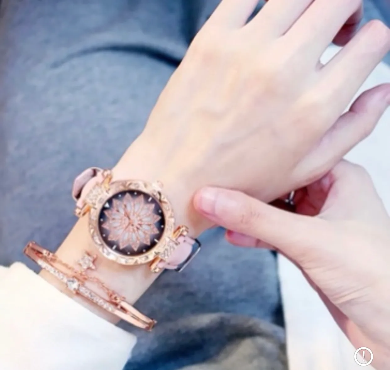 Women's Fashion Watch - Floral Design thumbnail